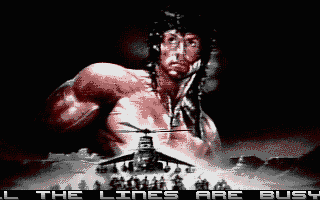 Rambo III atari screenshot