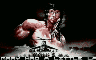Rambo III atari screenshot