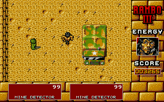 Rambo III atari screenshot