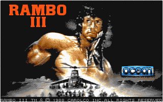 Rambo III atari screenshot