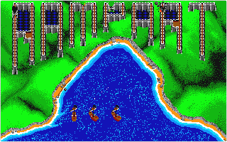 Rampart atari screenshot