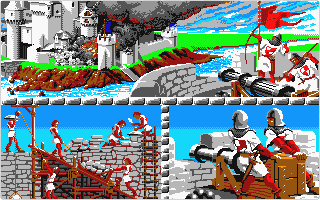 Rampart atari screenshot