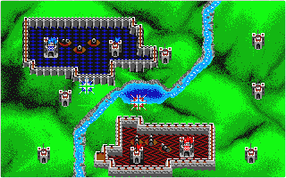Rampart atari screenshot