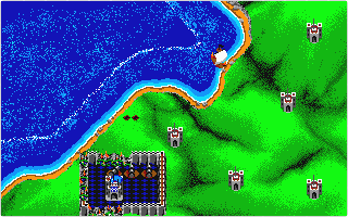 Rampart atari screenshot