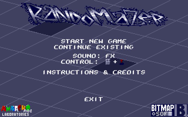 RandoMaZer atari screenshot