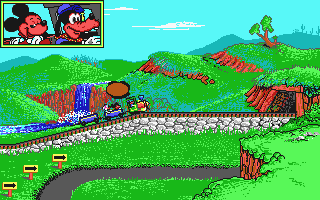Rapido di Pippo (Il) atari screenshot