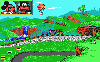 Rapido di Pippo (Il) atari screenshot