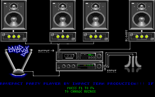 Ravepact Party atari screenshot