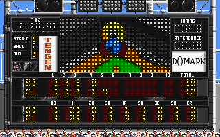 RBI Baseball II atari screenshot