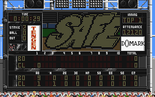 RBI Baseball II atari screenshot