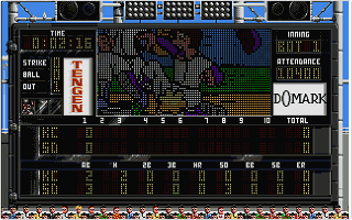 RBI Baseball II atari screenshot