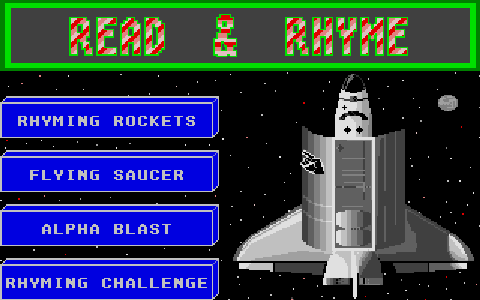 Read & Rhyme atari screenshot