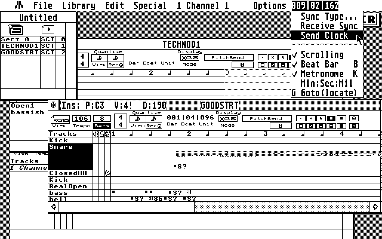 Realtime atari screenshot