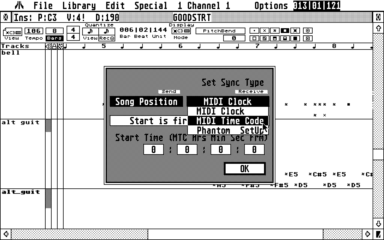 Realtime atari screenshot