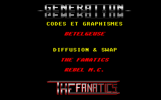 Rebel Demo I (The) atari screenshot