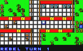 Rebels V Laserthons atari screenshot