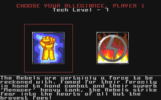 Rebels V Laserthons II - Outland atari screenshot