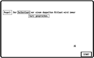 Rechtschreiben atari screenshot