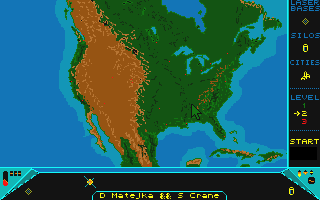 Red Alert atari screenshot