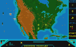 Red Alert atari screenshot