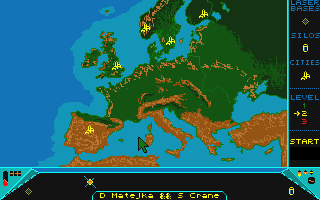 Red Alert atari screenshot