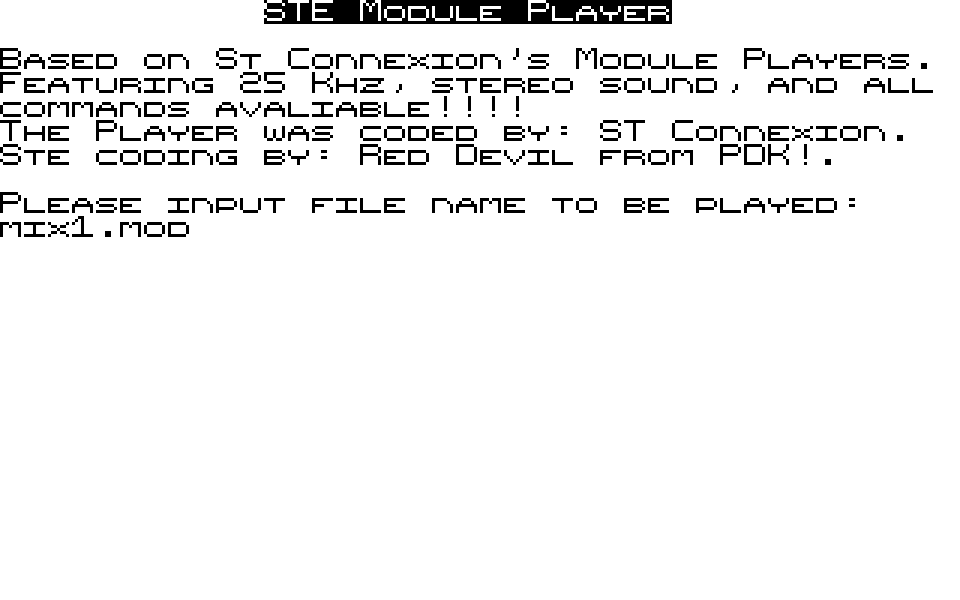 Red Devil Modulos #6 atari screenshot