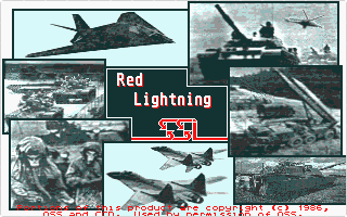 Red Lightning atari screenshot