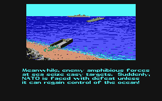 Red Storm Rising atari screenshot