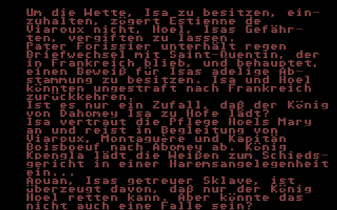 Reisende im Wind II atari screenshot