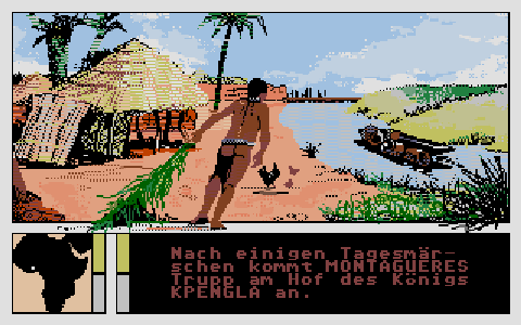 Reisende im Wind II atari screenshot