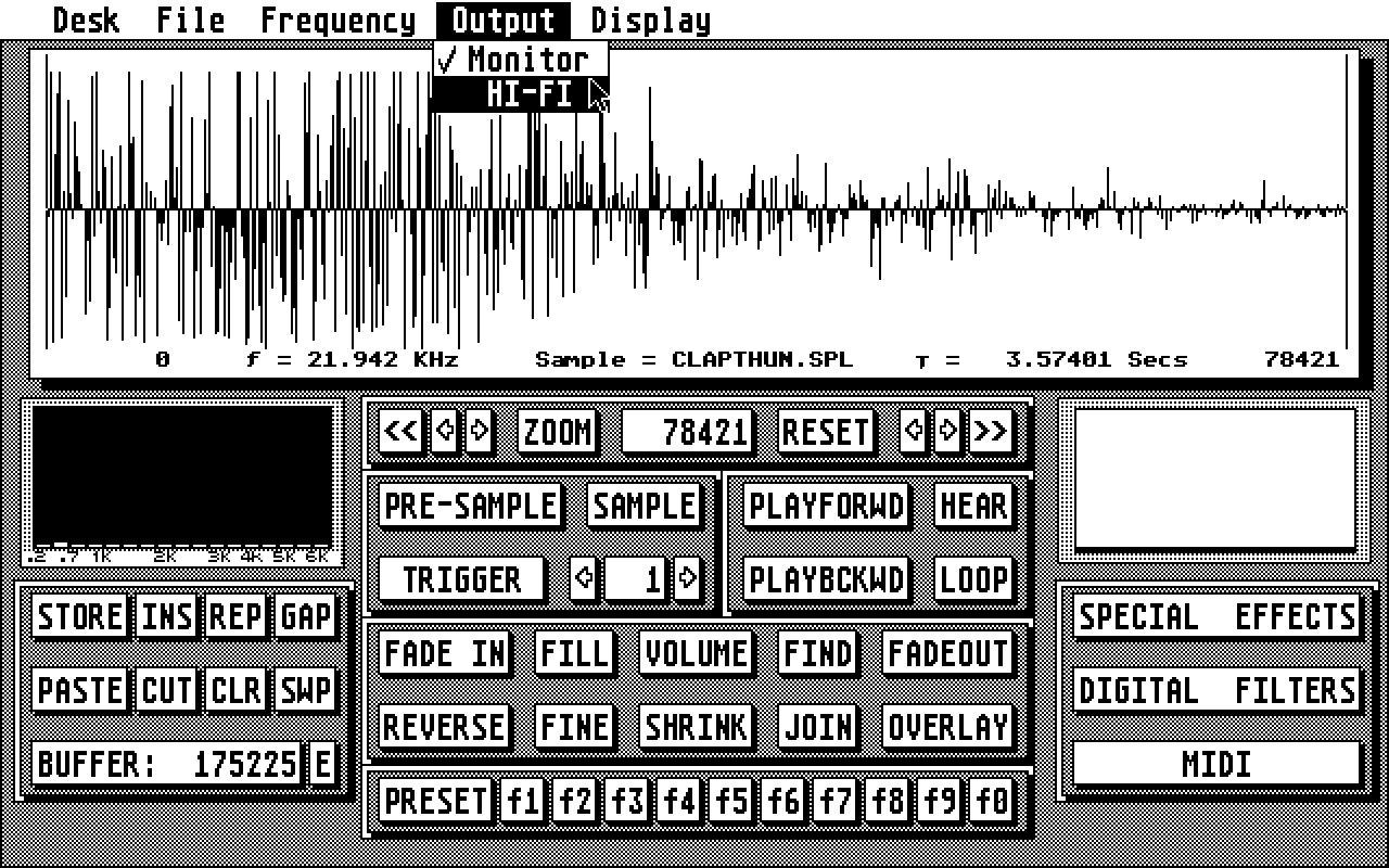 Replay Professional atari screenshot