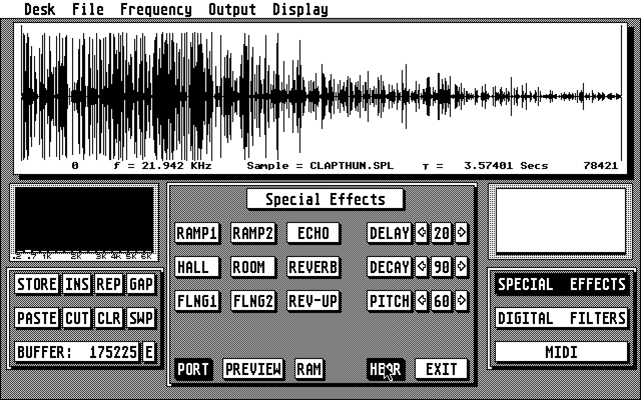 Replay Professional atari screenshot