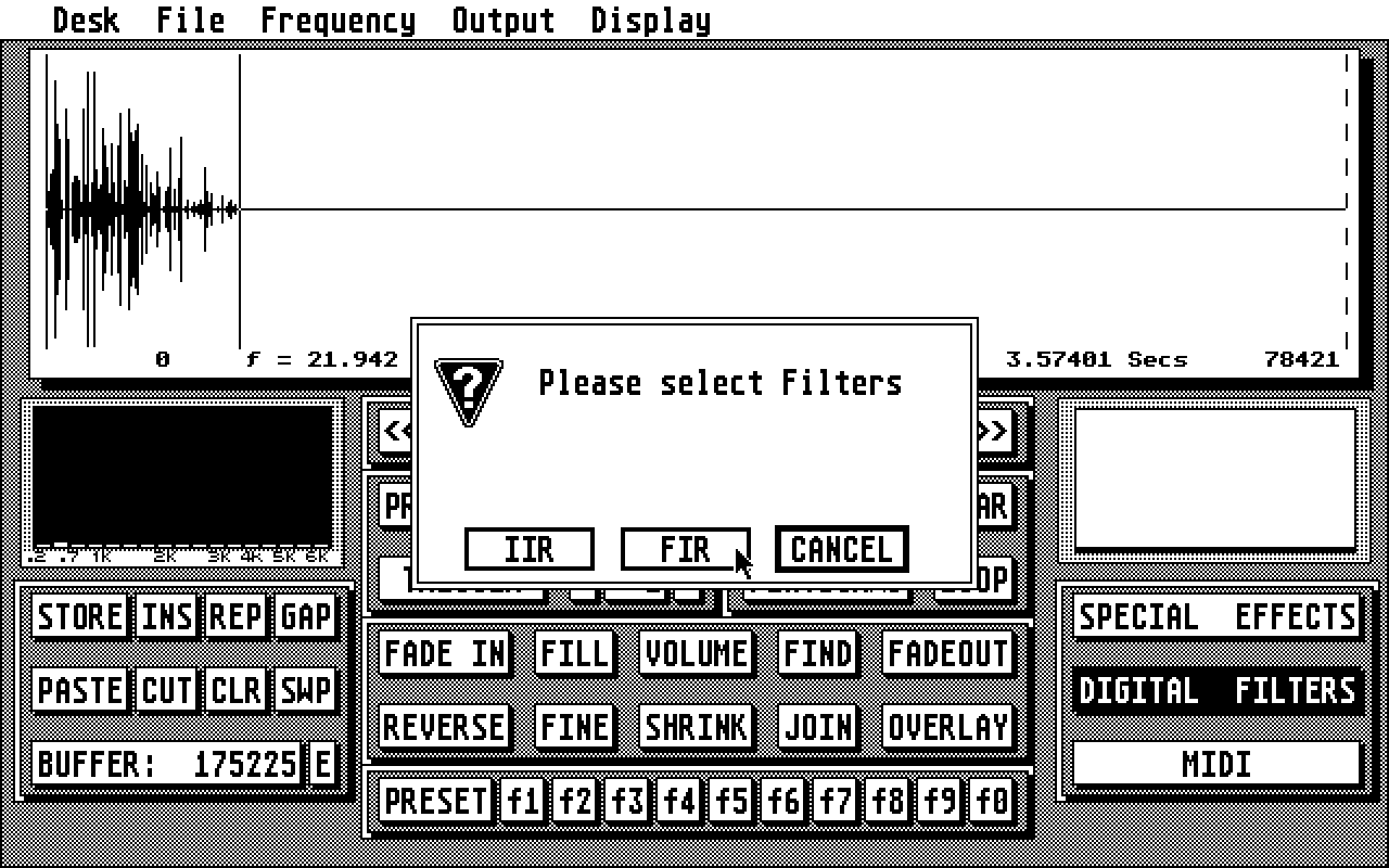 Replay Professional atari screenshot