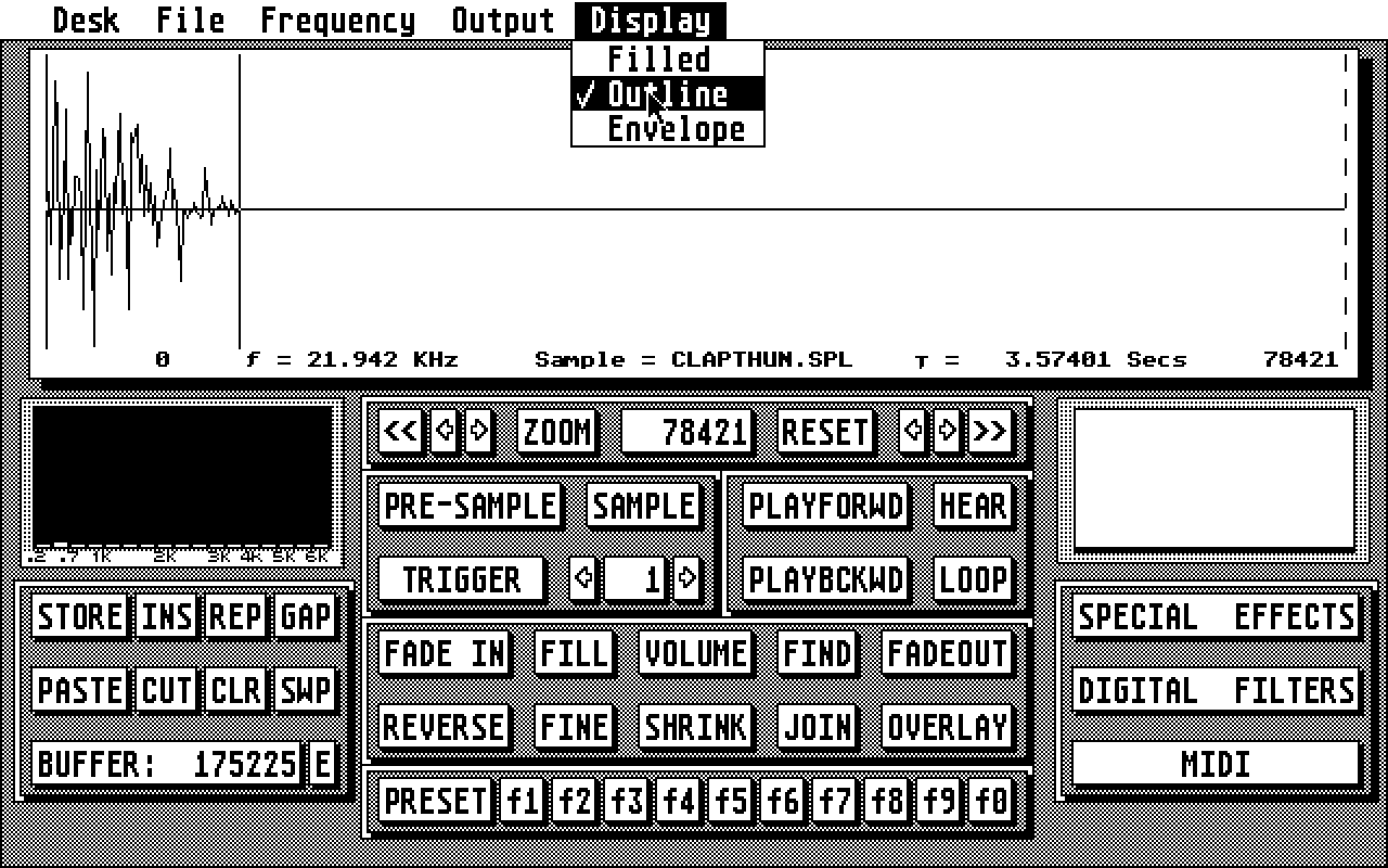 Replay Professional atari screenshot
