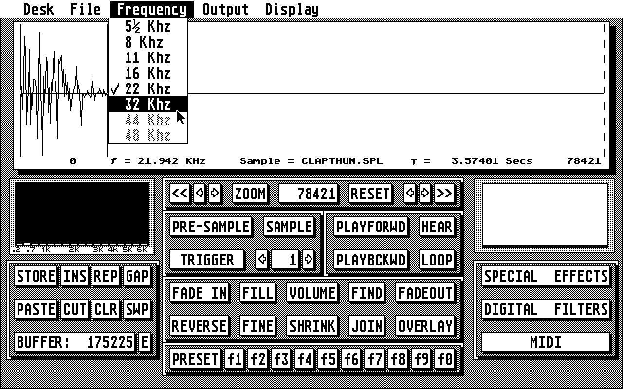 Replay Professional atari screenshot