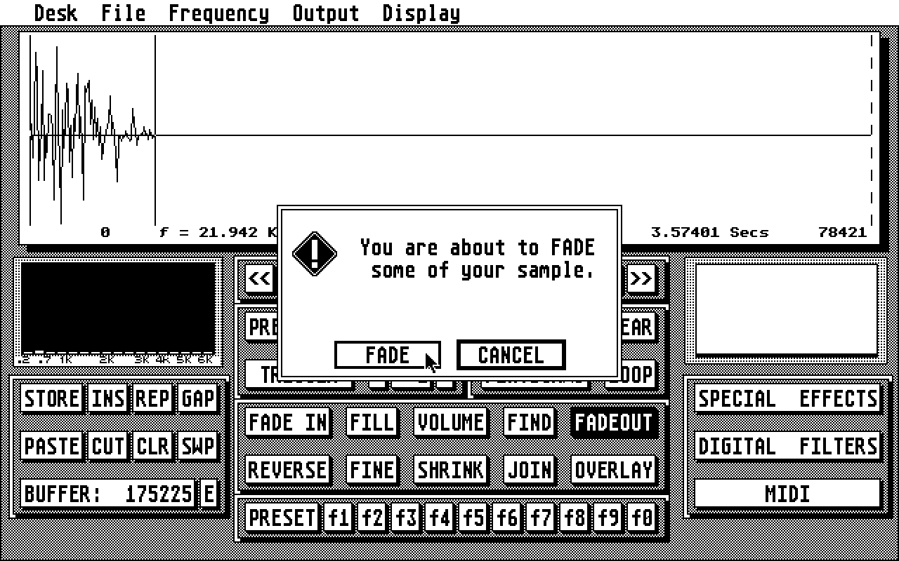 Replay Professional atari screenshot