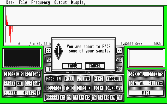 Replay VIII atari screenshot