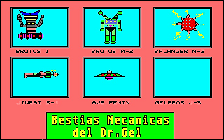 Retorno de Mazinger Zeta (El) atari screenshot
