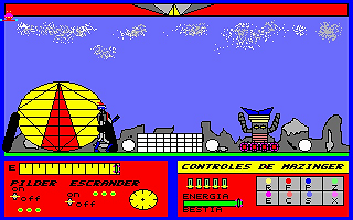 Retorno de Mazinger Zeta (El) atari screenshot