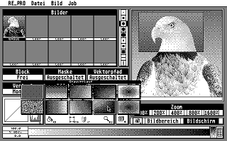 Retouche Professional atari screenshot