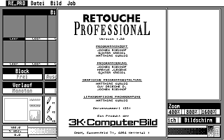 Retouche Professional atari screenshot