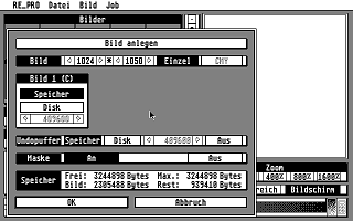 Retouche Professional atari screenshot
