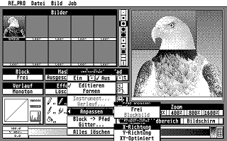 Retouche Professional atari screenshot