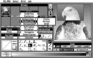 Retouche Professional atari screenshot