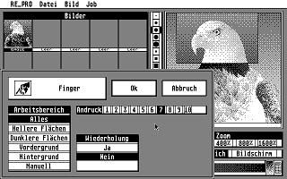Retouche Professional atari screenshot