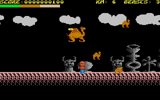 Revenge of the Mutant Camels II atari screenshot