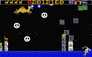 Revenge of the Mutant Camels atari screenshot