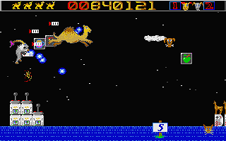 Revenge of the Mutant Camels atari screenshot