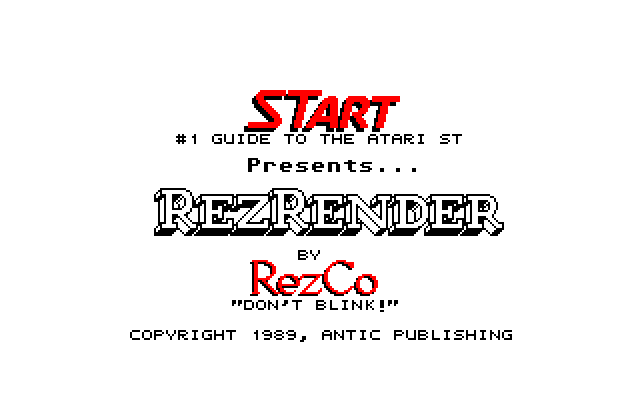 RezRender — screenshot 1