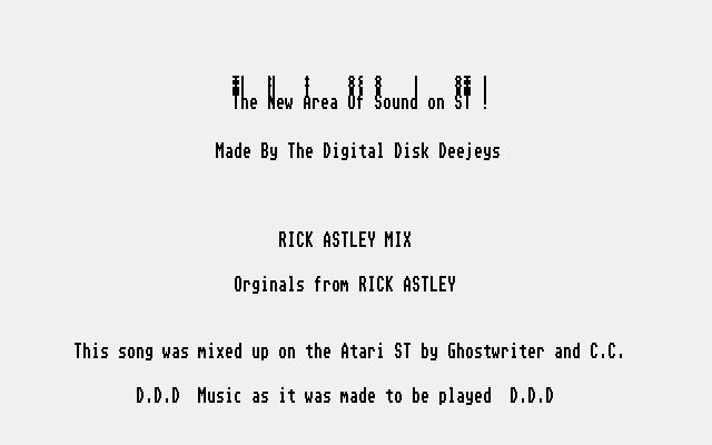 Rick Astley Mix — screenshot 1